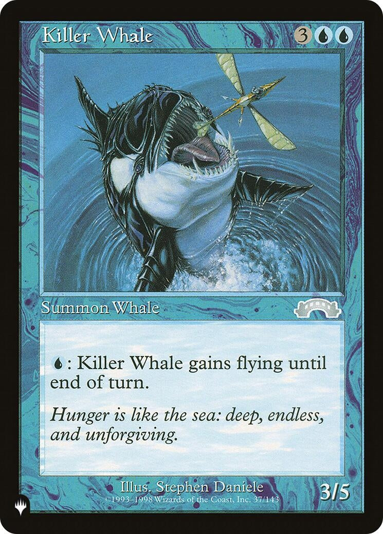 Killer Whale (37/143) (The List Reprints)