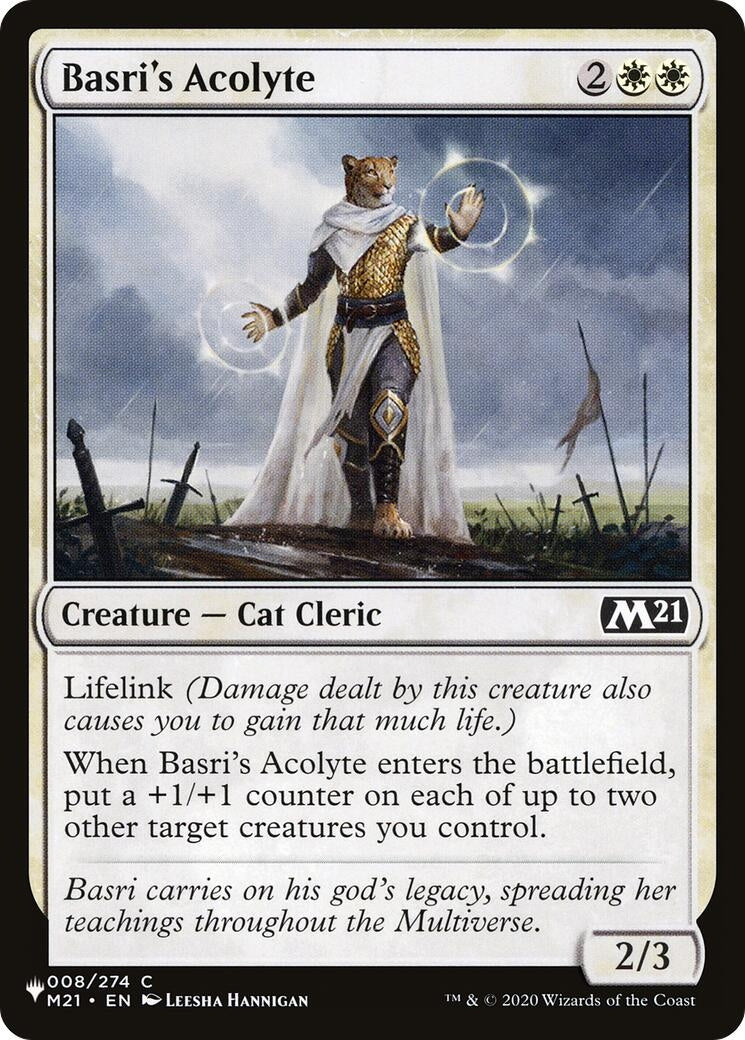 Basri's Acolyte (008/274) (The List Reprints)