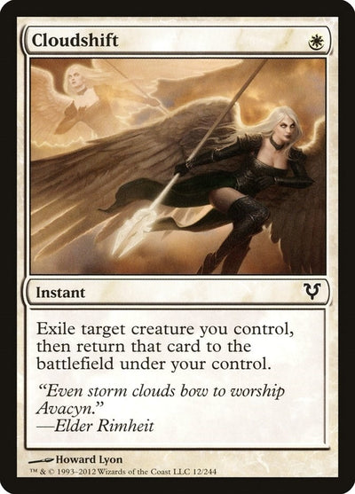 Cloudshift (12) (Avacyn Restored)