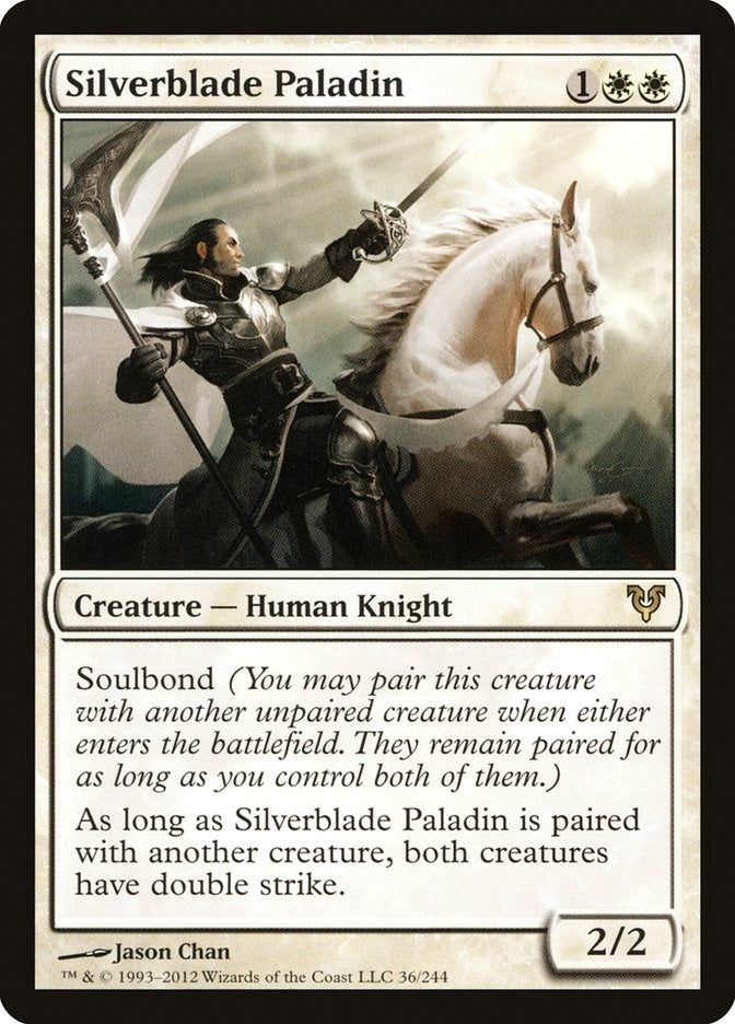 Silverblade Paladin (36) (Avacyn Restored)