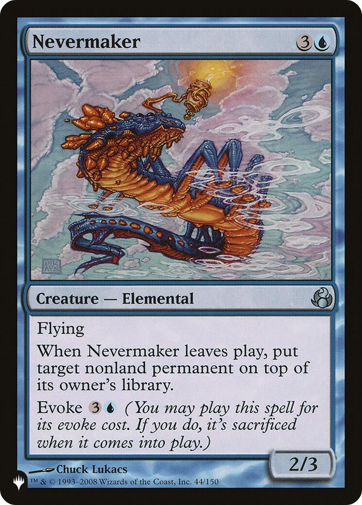 Nevermaker (44/150) (The List Reprints)