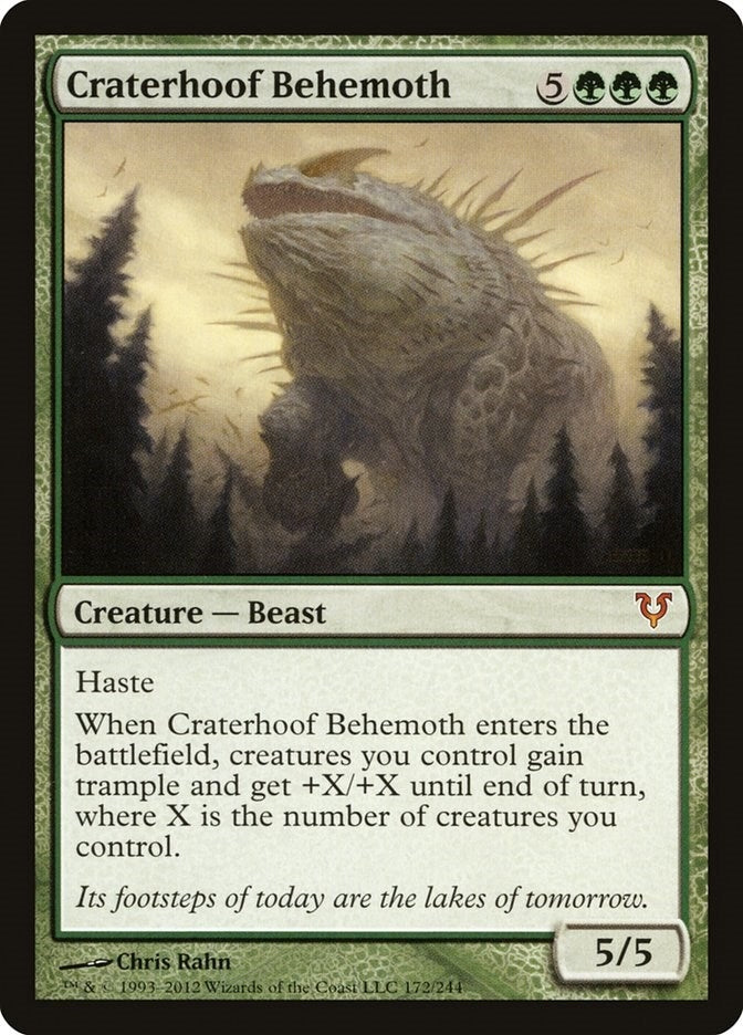 Image for Craterhoof Behemoth (172) (Avacyn Restored) - Magic: The Gathering