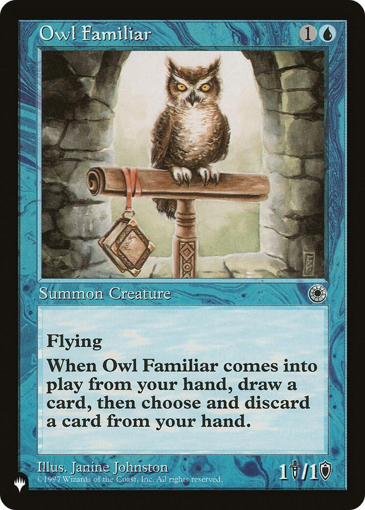 Owl Familiar (The List Reprints)