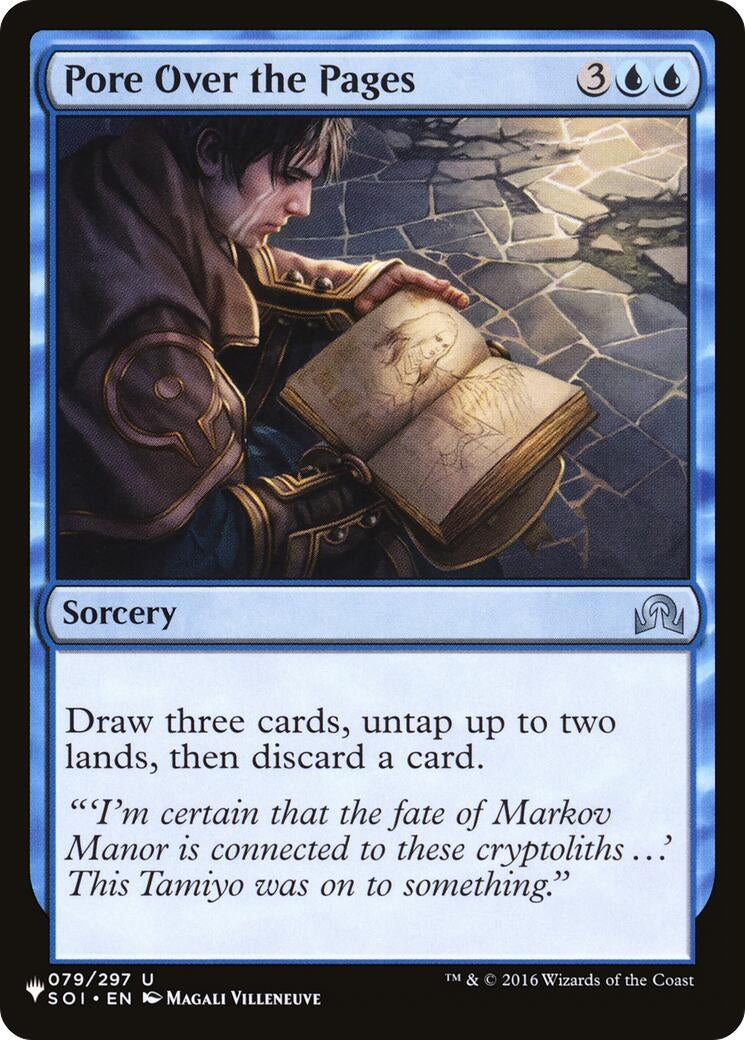 Pore Over the Pages (079/297) (The List Reprints)