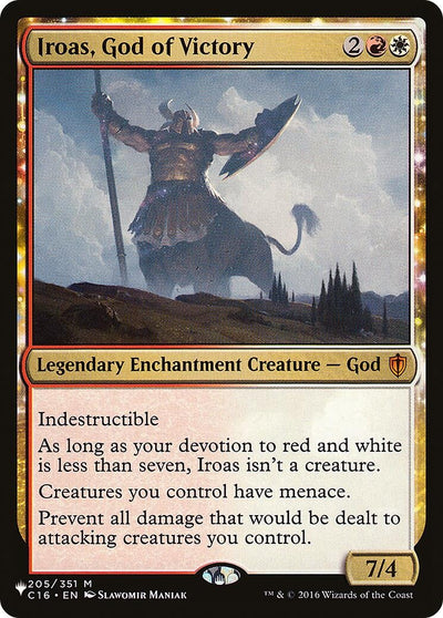 Iroas, God of Victory (205/351) (The List Reprints)