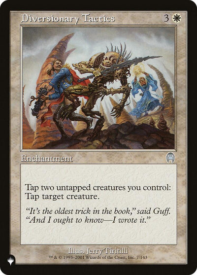 Diversionary Tactics (7/143) (The List Reprints)