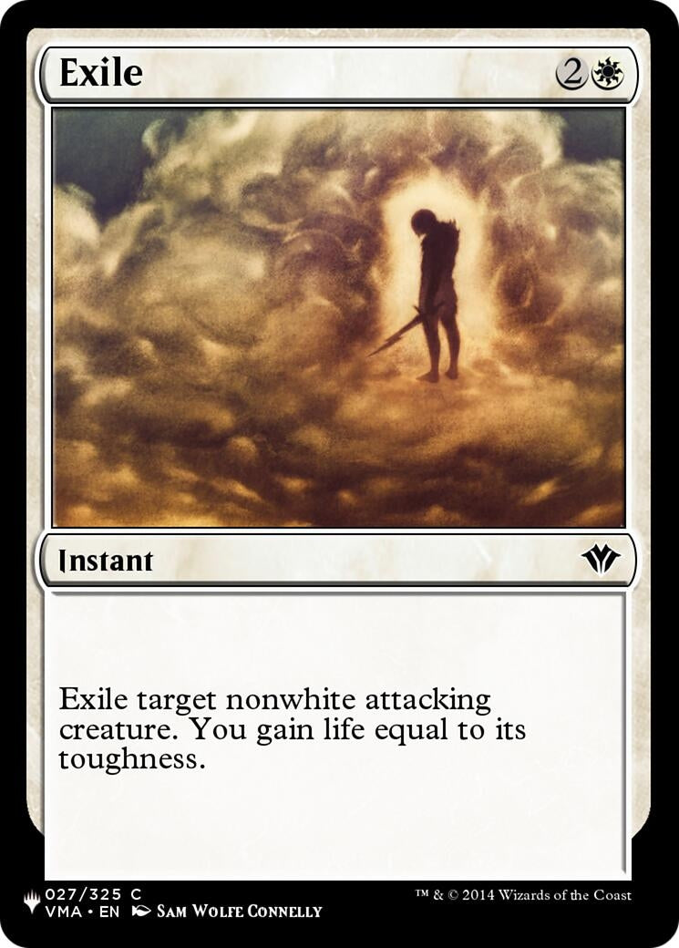 Image for Exile (027/325) (The List Reprints) - Magic: The Gathering