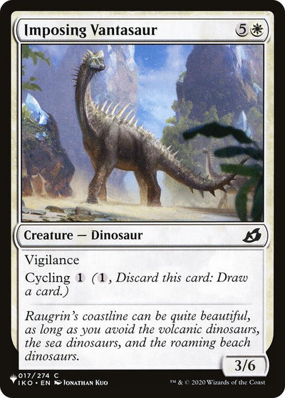 Imposing Vantasaur (017/274) (The List Reprints)