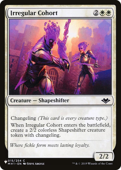 Irregular Cohort (015/254) (The List Reprints)