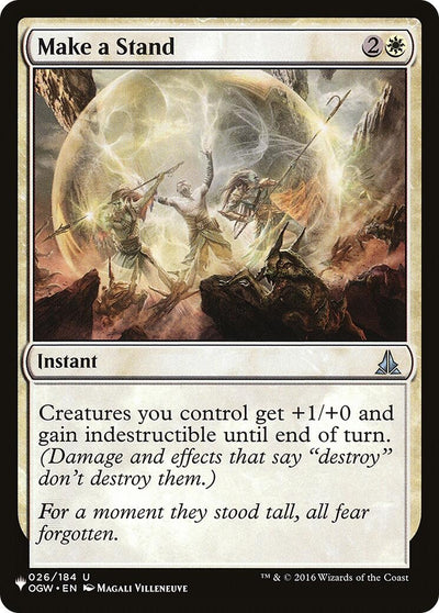 Make a Stand (026/184) (The List Reprints)