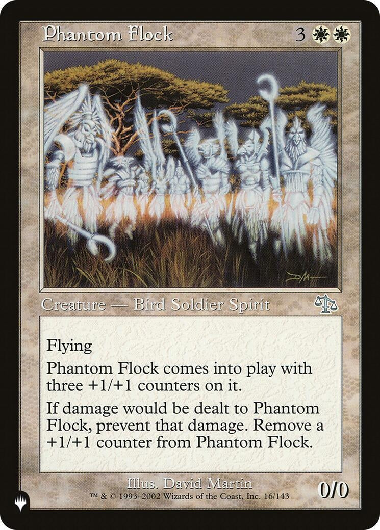 Phantom Flock (16/143) (The List Reprints)