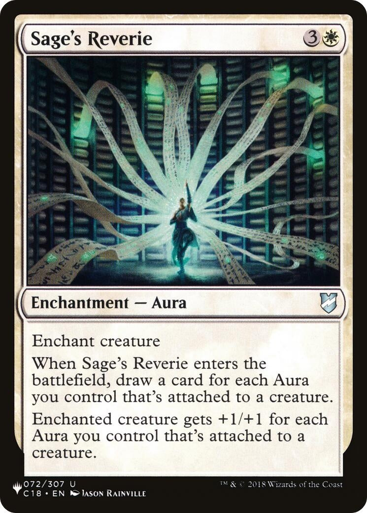 Sage's Reverie (072/307) (The List Reprints)