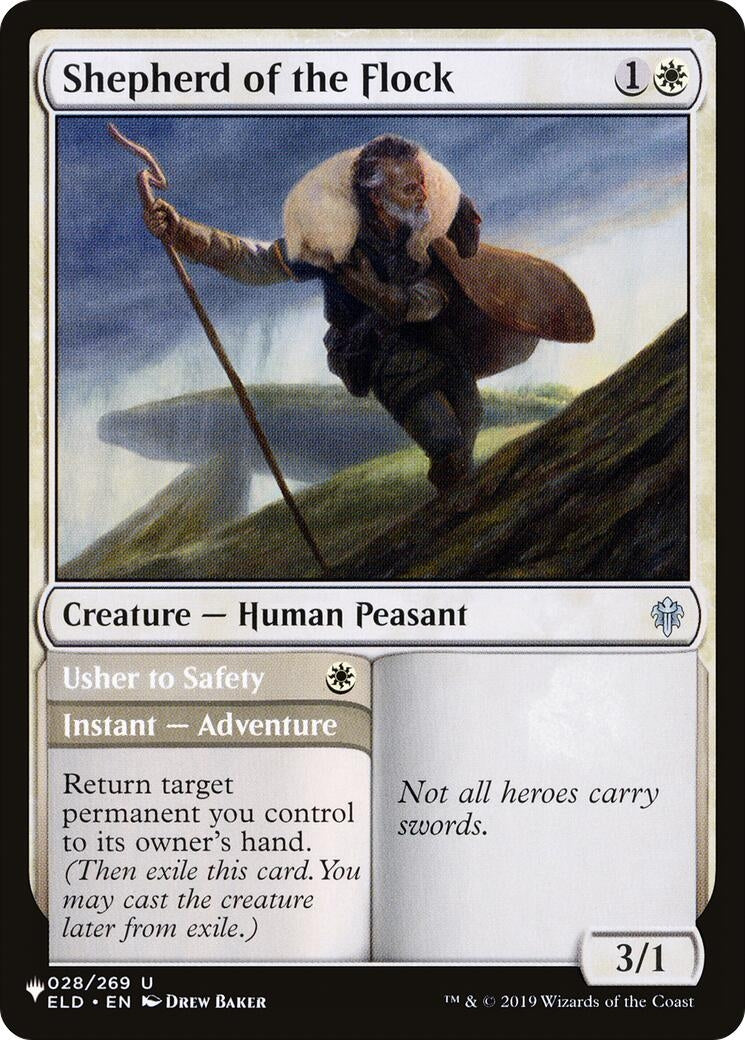 Image for Shepherd of the Flock (028/269) (The List Reprints) - Magic: The Gathering