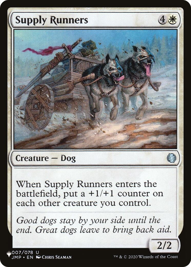 Supply Runners (007/078) (The List Reprints)