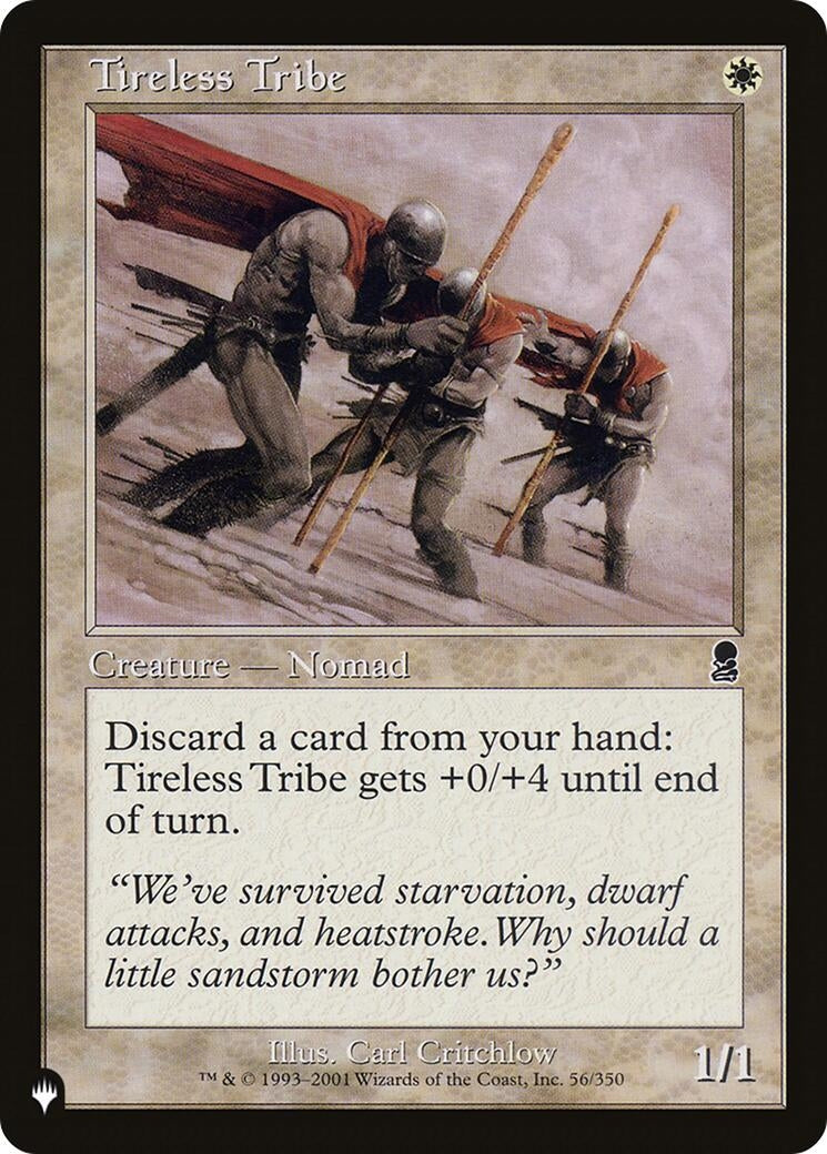 Image for Tireless Tribe (56/350) (The List Reprints) - Magic: The Gathering