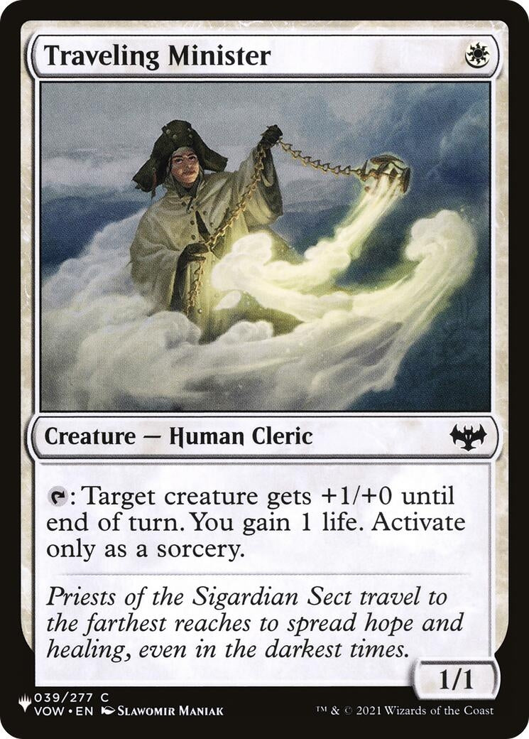 Image for Traveling Minister (039/277) - Magic: The Gathering