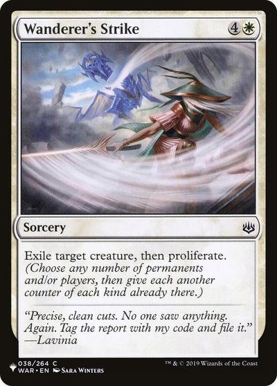 Wanderer's Strike (038/264) (The List Reprints)