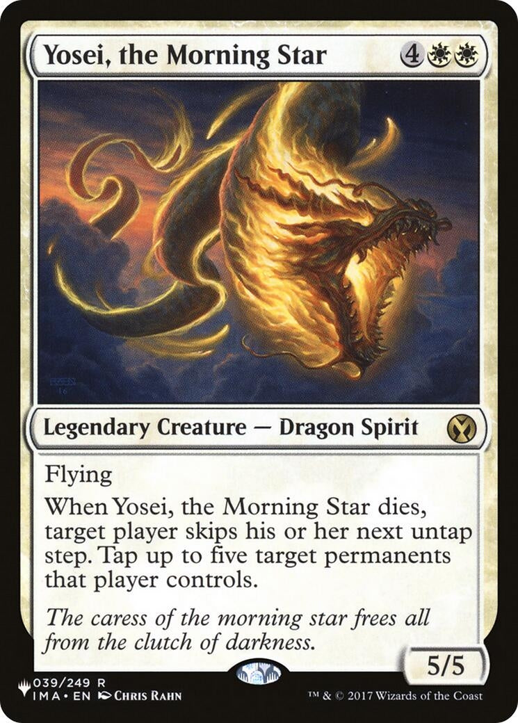 Image for Yosei, the Morning Star (039/249) - Magic: The Gathering