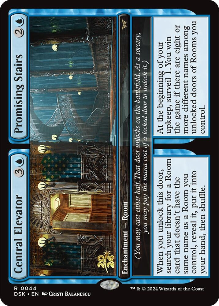 Central Elevator // Promising Stairs (44) (Prerelease Cards)