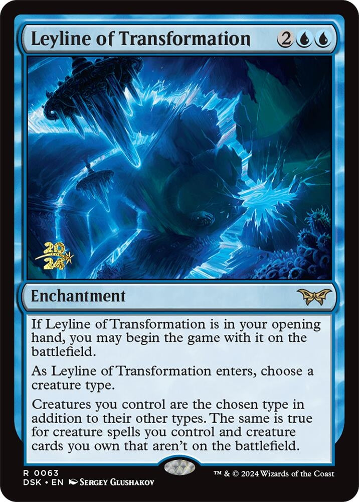 Leyline of Transformation (63) (Prerelease Cards)