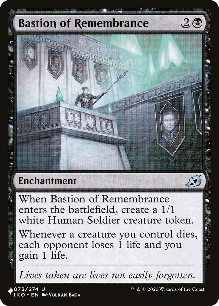 Bastion of Remembrance (073/274) (The List Reprints)
