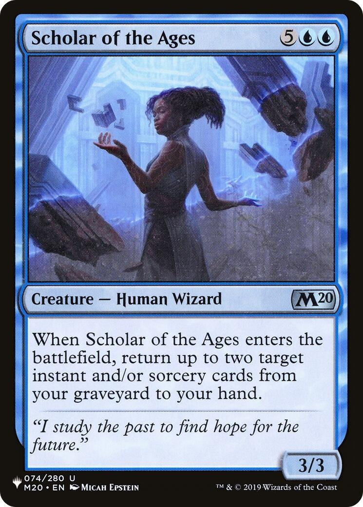 Scholar of the Ages (074/280) (The List Reprints)