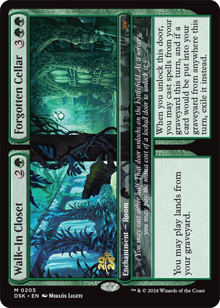 Walk-In Closet // Forgotten Cellar (205) (Prerelease Cards)