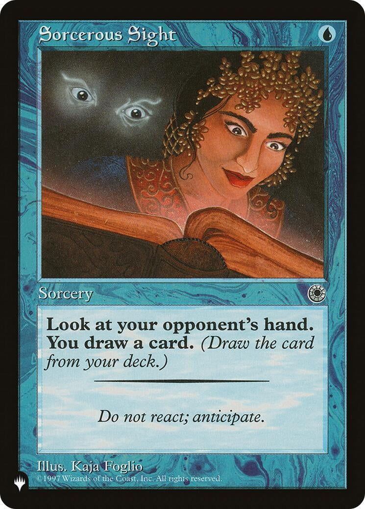 Sorcerous Sight (The List Reprints)