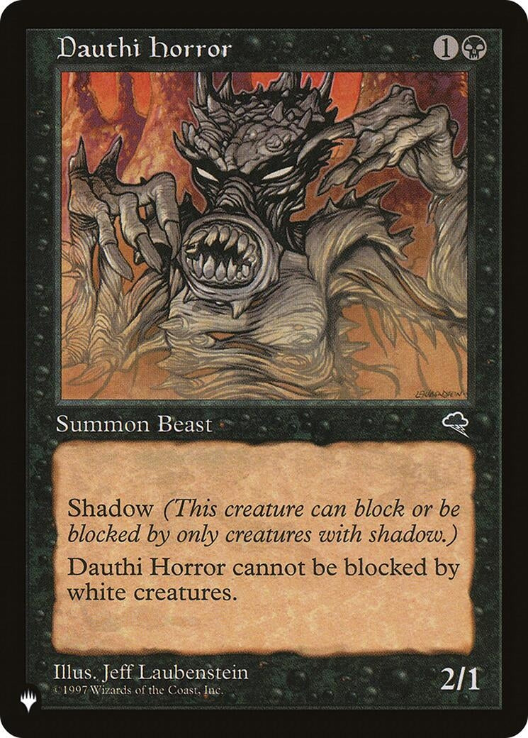 Dauthi Horror (The List Reprints)