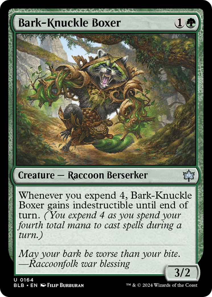 Bark-Knuckle Boxer (164) (Bloomburrow)