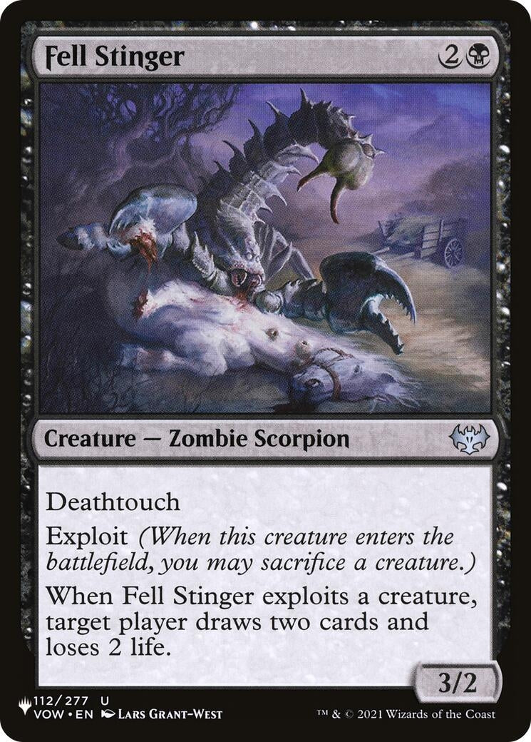 Fell Stinger (112/277) (The List Reprints)