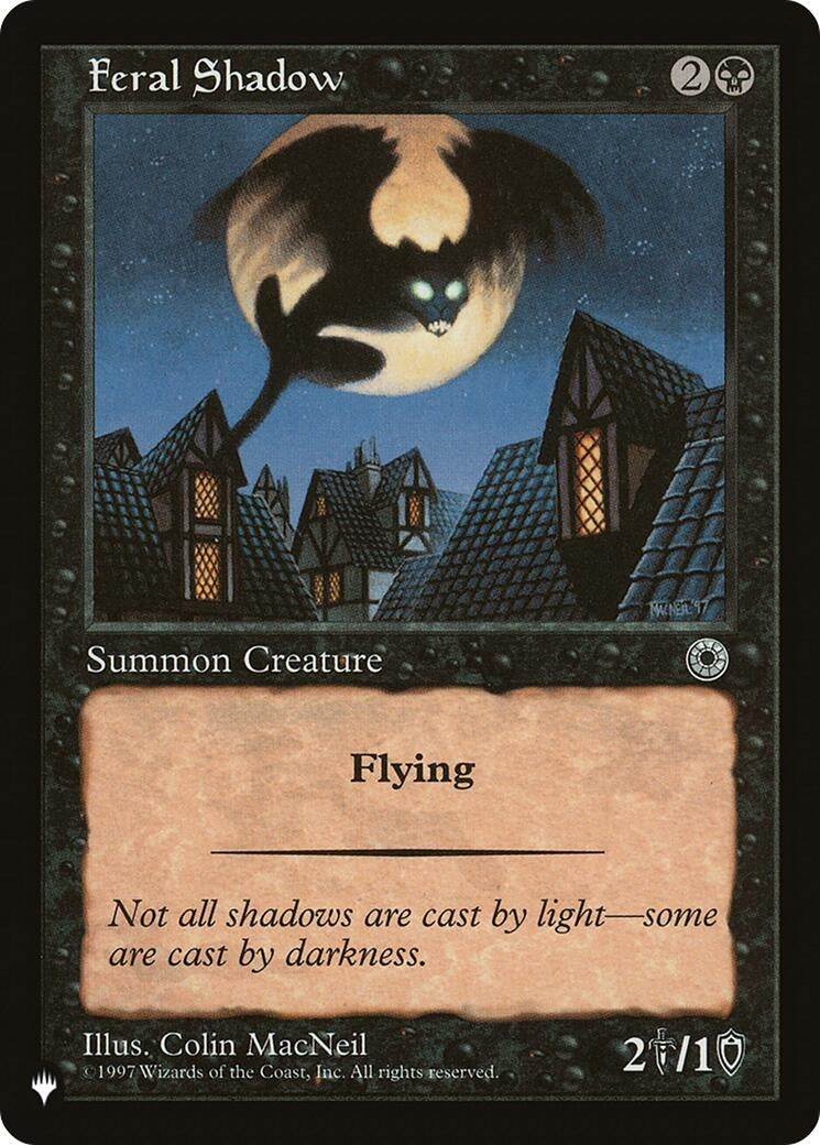 Feral Shadow (The List Reprints)