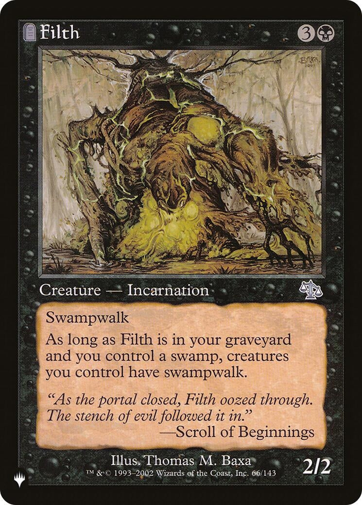Filth (66/143) (The List Reprints)