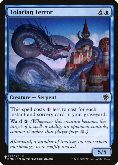 Tolarian Terror (072/281) (The List Reprints)