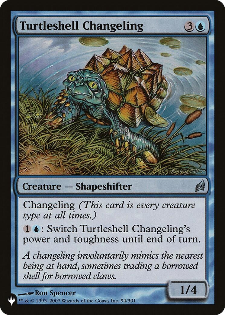 Image for Turtleshell Changeling (94/301) - Magic: The Gathering