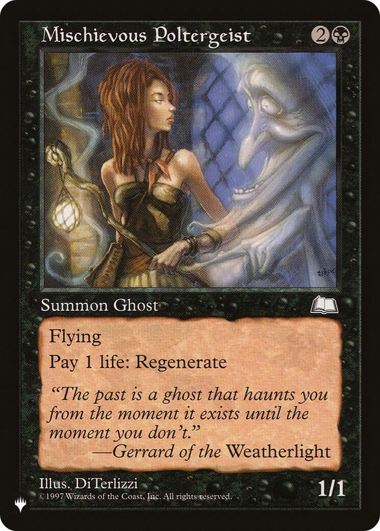 Mischievous Poltergeist (The List Reprints)