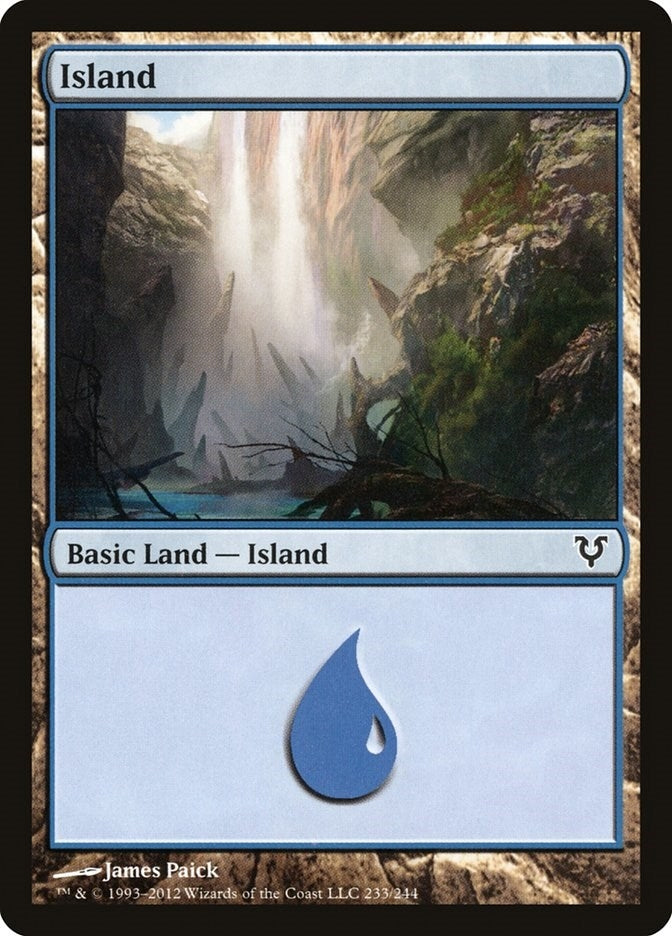 Island (233) (233) (Avacyn Restored)