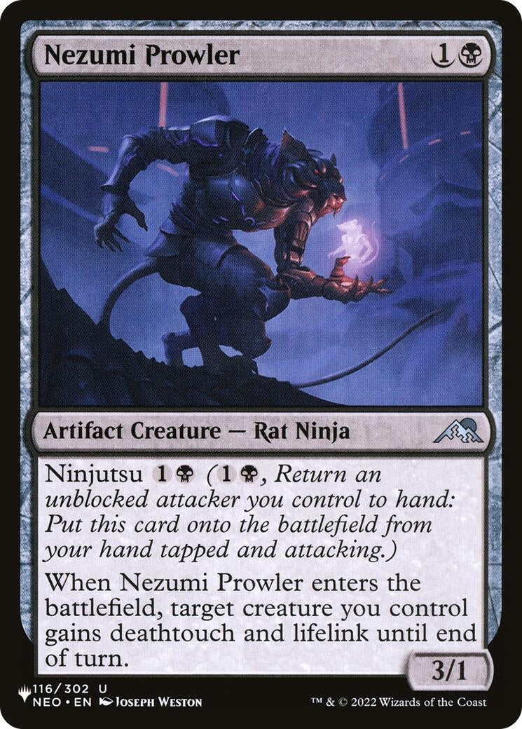 Nezumi Prowler (116/302) (The List Reprints)