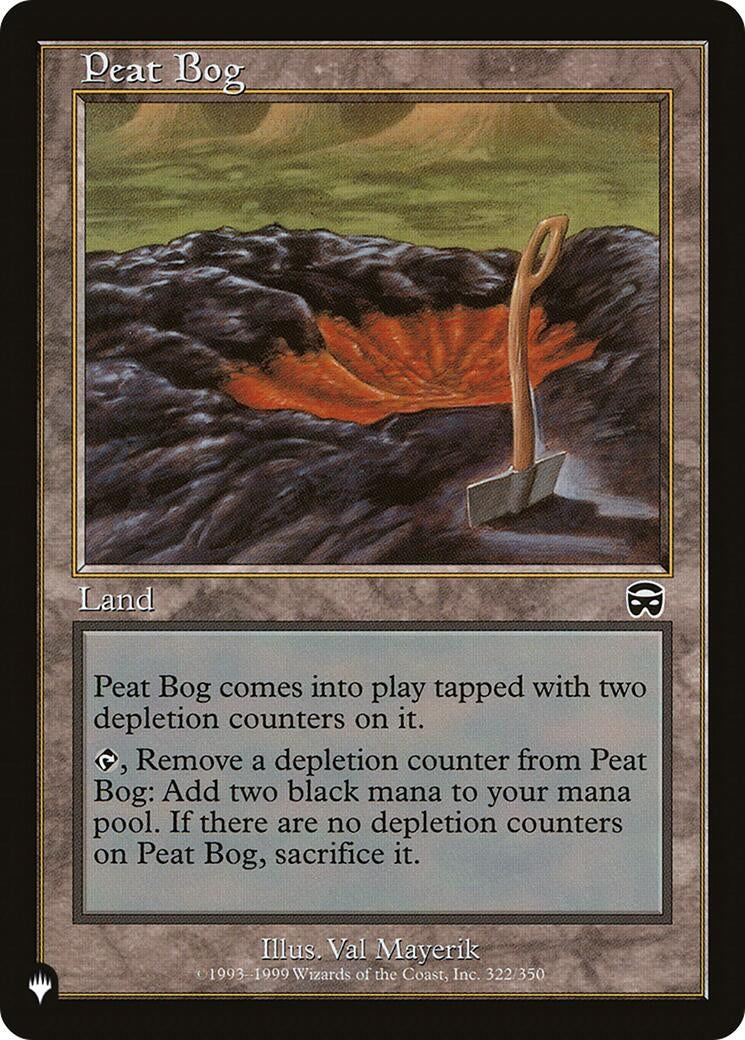 Peat Bog (322/350) (The List Reprints)