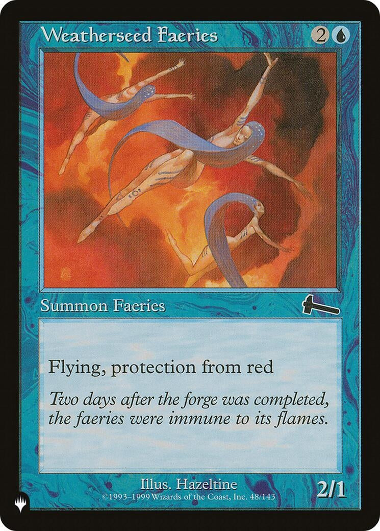 Image for Weatherseed Faeries (48/143) - Magic: The Gathering