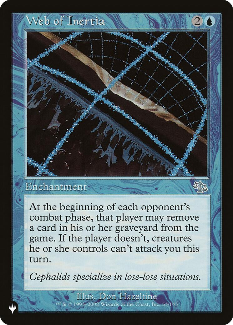 Image for Web of Inertia (53/143) - Magic: The Gathering