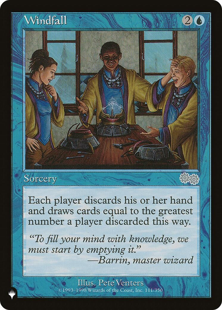 Image for Windfall (111/350) - Magic: The Gathering