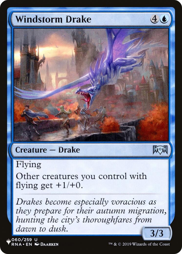 Windstorm Drake (060/259) (The List Reprints)