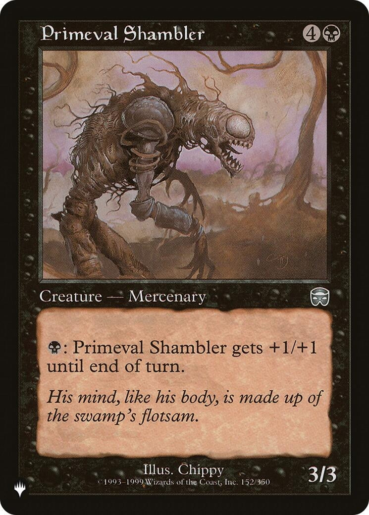 Primeval Shambler (152/350) (The List Reprints)