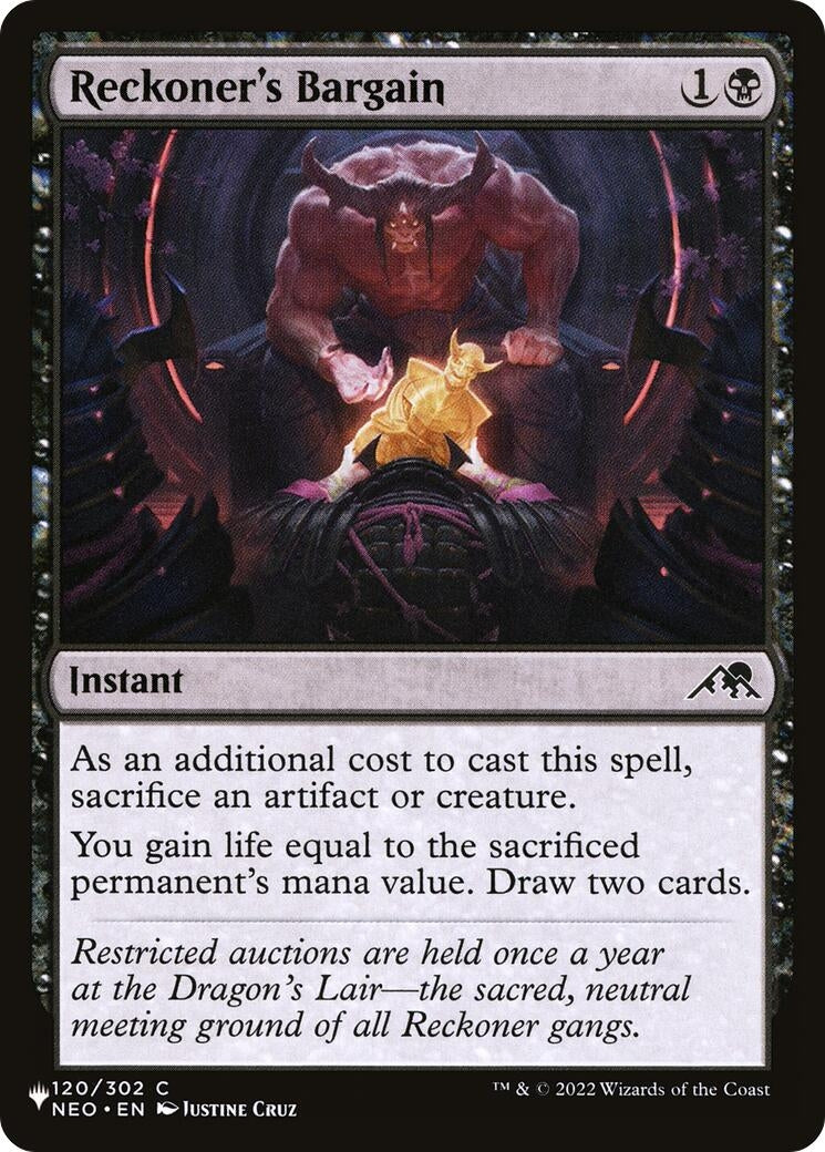 Reckoner's Bargain (120/302) (The List Reprints)
