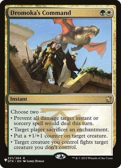Dromoka's Command (221/264) (The List Reprints)