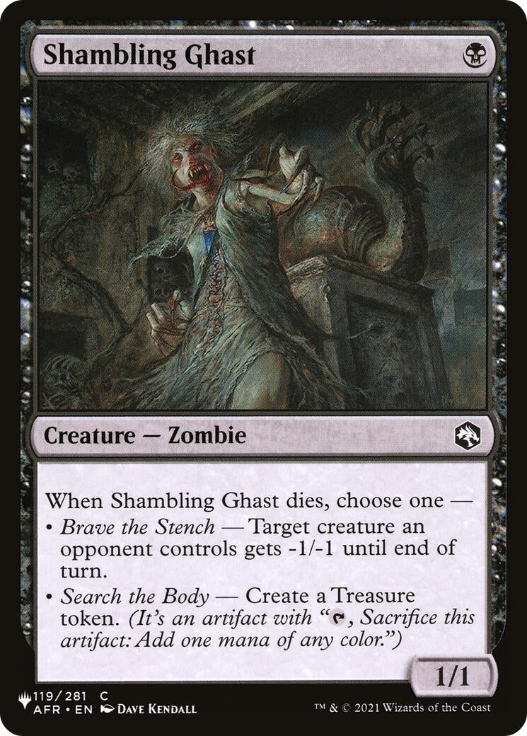 Shambling Ghast (119/281) (The List Reprints)