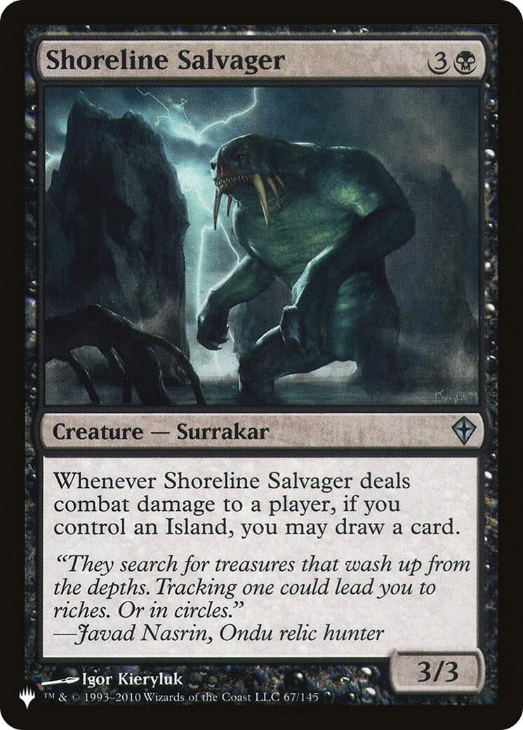 Shoreline Salvager (67/145) (The List Reprints)