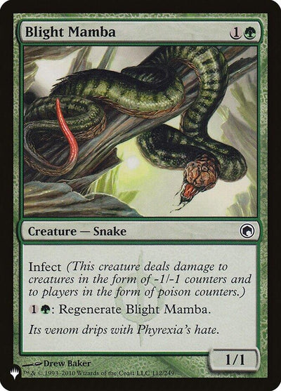 Blight Mamba (112/249) (The List Reprints)