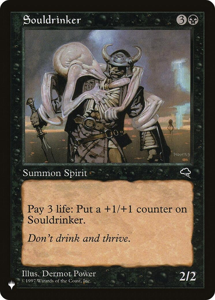 Souldrinker (The List Reprints)